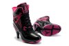 (image for) Jordan 4 High Heels Shoes black/deeppink