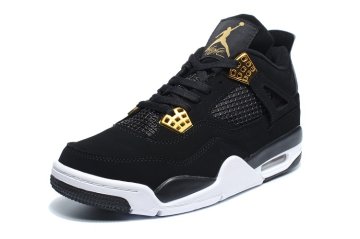 (image for) Air Jordan 4 Retro LS Black/Golden