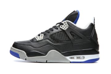 (image for) Air Jordan 4 Retro Black/Blue