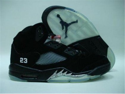 (image for) Jordan Retro 5 white/black