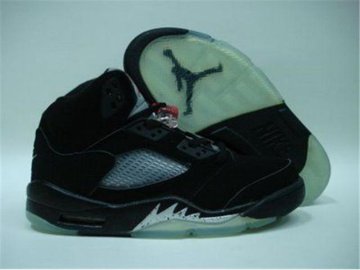 (image for) Jordan Retro 5 white/black II