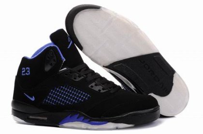 (image for) Jordan Retro 5 white/black/blue