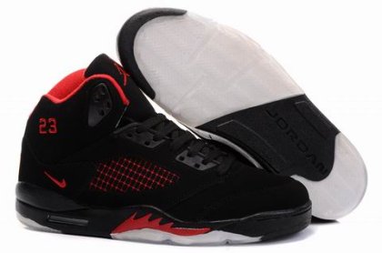 (image for) Jordan Retro 5 white/black/red V