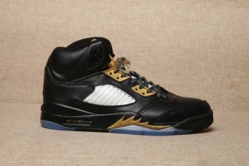 (image for) Air Jordan 5 Retro black/white/golden