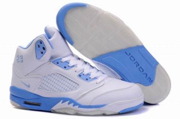 (image for) Jordan Retro 5 white/Light blue