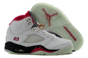 (image for) Jordan Retro 5 white/black/red VII