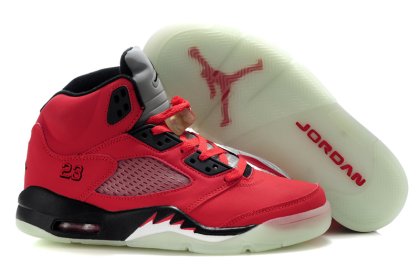 (image for) Jordan Retro 5 white/black/red VIII