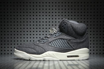 (image for) Air Jordan 5 Retro Gray/Gray