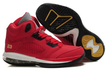 (image for) Air Jordan 5.0 white/black/red/orange