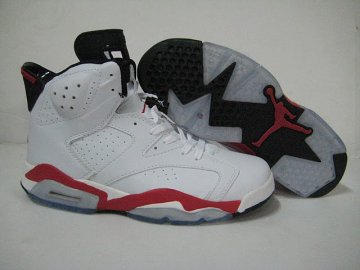 (image for) Jordan 6 Retro black/white/red