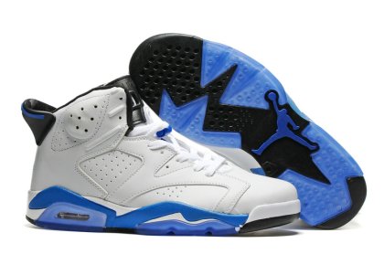 (image for) Air Jordan Retro 6 black/blue/white II