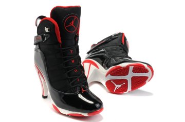 (image for) Jordan 6 Rings High Heels black/red/white