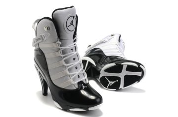 (image for) Jordan 6 Rings High Heels black/white