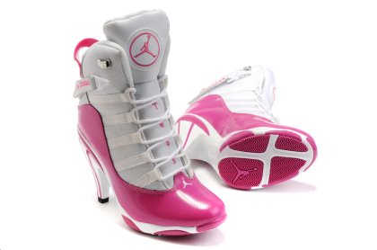 (image for) Jordan 6 Rings High Heels deeppink/white