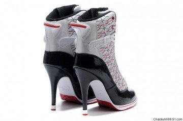 (image for) Jordan 6 Rings High Heels black/red/white II