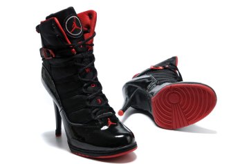 (image for) Jordan 6 Rings High Heels black/red II