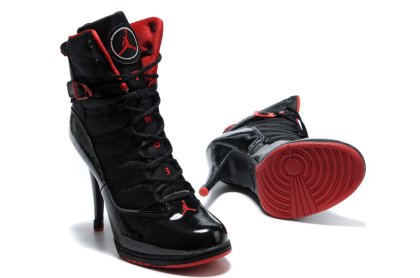 (image for) Jordan 6 Rings High Heels black/red II