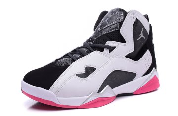 (image for) Air Jordan 7 Retro Black/White/deeppink