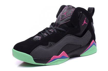 (image for) Air Jordan 7 Retro Black/Turquoise/deeppink