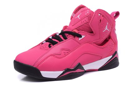 (image for) Air Jordan 7 Retro Black/White/deeppink II