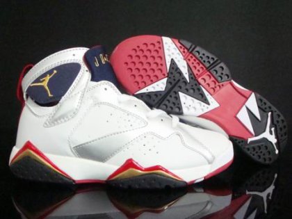 (image for) Jordan 7 Shoes black/white/red