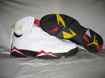 (image for) Jordan 7 Shoes black/white/gold