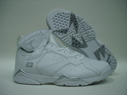 (image for) Jordan 7 Shoes white/gray