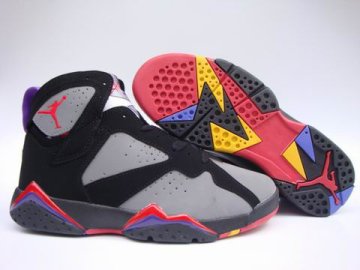 (image for) Jordan 7 Shoes black/gray/red