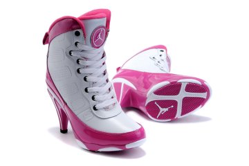 (image for) Jordan 9 Heels deeppink/white