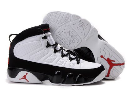 (image for) Jordan 9 Retro black/white/red IV
