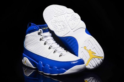 (image for) Air Jordan 9 Retro OG white/blue