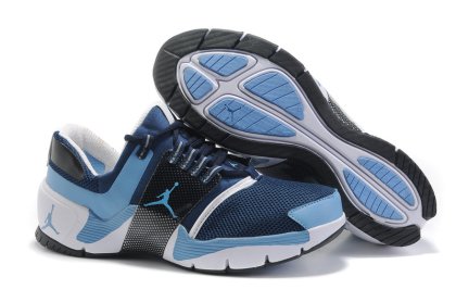 (image for) Nike Air Jordan Alpha Trunner black/white/deepskyblue