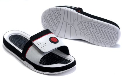 (image for) Jordan Hydro 9 Sandals black/white/red