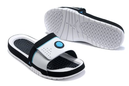 (image for) Jordan Hydro 9 Sandals black/white/deepskyblue