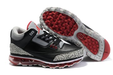 (image for) Jordan 3 Air Max black/gray/red