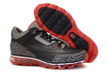 (image for) Jordan 3 Air Max black/gray/red II