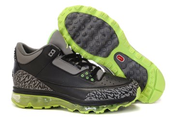 (image for) Jordan 3 Air Max black/gray/lawngreen