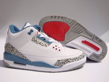 (image for) Jordan 3 Air Max white/gray/cornflowerblue