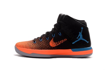 (image for) Air Jordan XXXI Black/Blue/Orangered