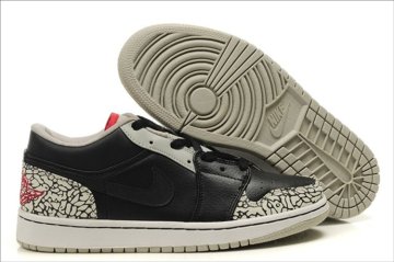 (image for) Air Jordan Retro 1 Low black/white/gray
