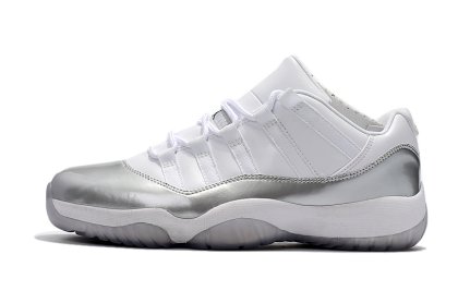 (image for) Air Jordan Retro 11 Low White/Silvery