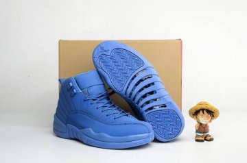 (image for) Air Jordan Retro 12 Blue Suede