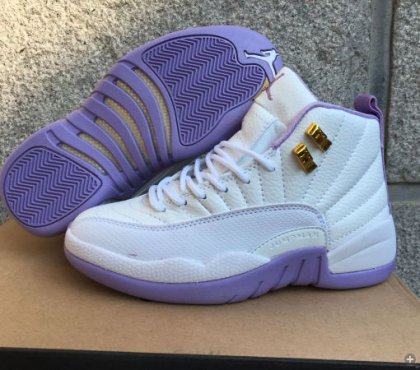 (image for) Air Jordan Retro 12 white/blueviolet