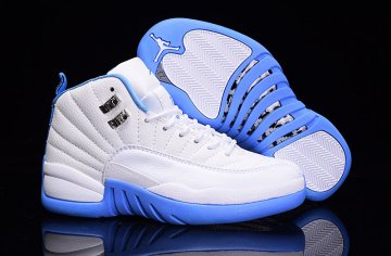 (image for) Air Jordan Retro 12 White/Dodger Blue