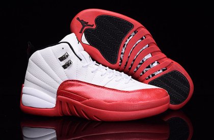 (image for) Air Jordan Retro 12 White/Black/Red