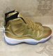 (image for) Air Jordan XI Retro Three-Quarter Golden/Golden