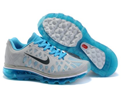 (image for) Air Max 2011 Women Shoes deepskyblue/white/gray II