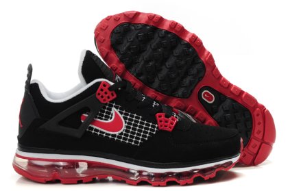 (image for) Air Max Jordan 4 black/white/red