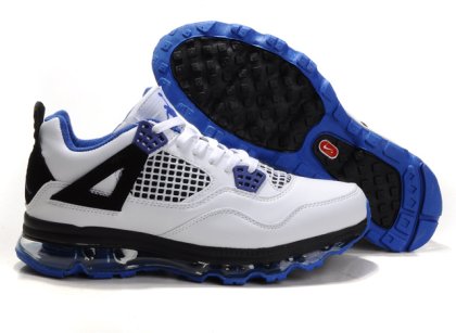 (image for) Air Max Jordan 4 black/white/blue