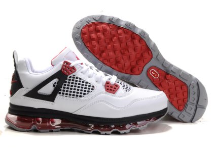 (image for) Air Max Jordan 4 black/white/red III